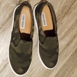 camo slip on shoes womens